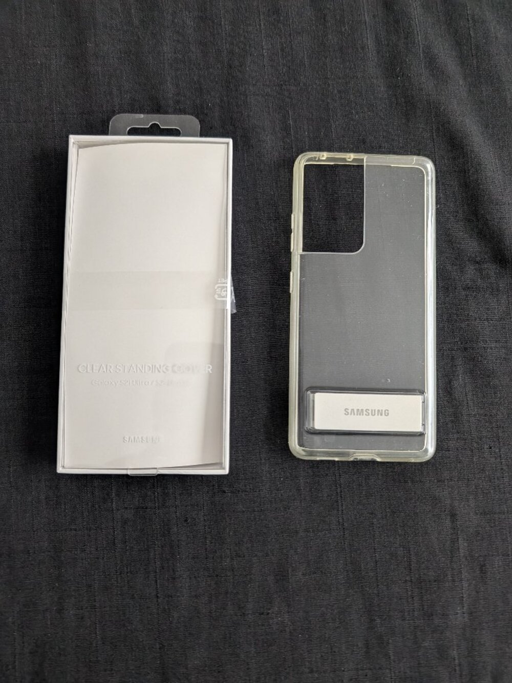 Samsung S21 Ultra Clear Standing Cover